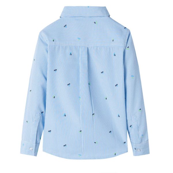 Camisa para criança azul-claro 128 – Image 2