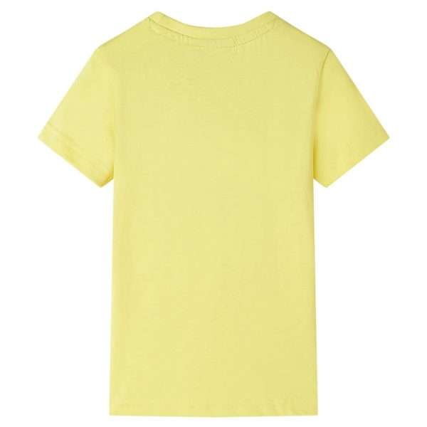 T-shirt de criança amarelo 140 – Image 2