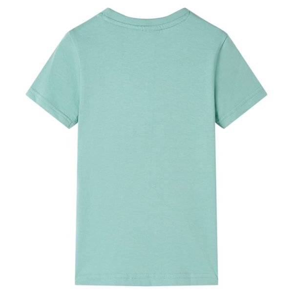 T-shirt para criança caqui-claro 92 – Image 2
