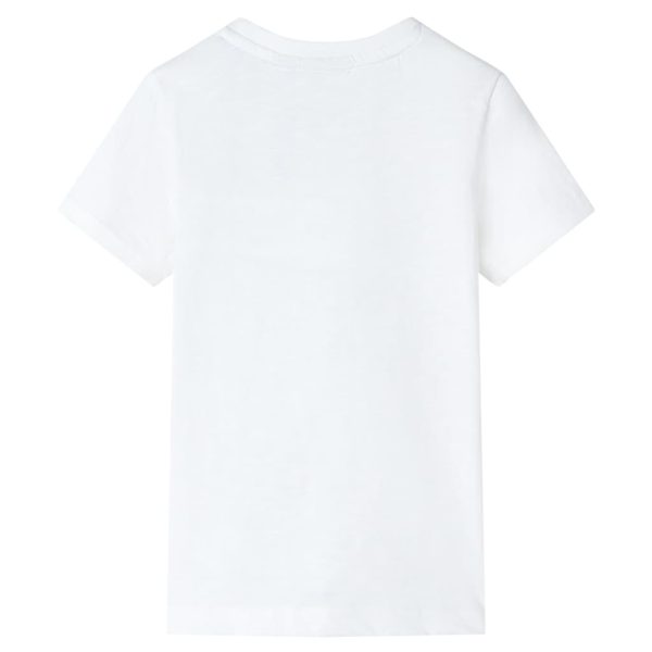 T-shirt infantil cor cru 104 – Image 2