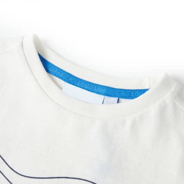 T-shirt infantil cor cru 104 – Image 3