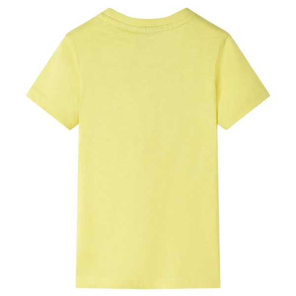 T-shirt de criança amarelo 104 – Image 2