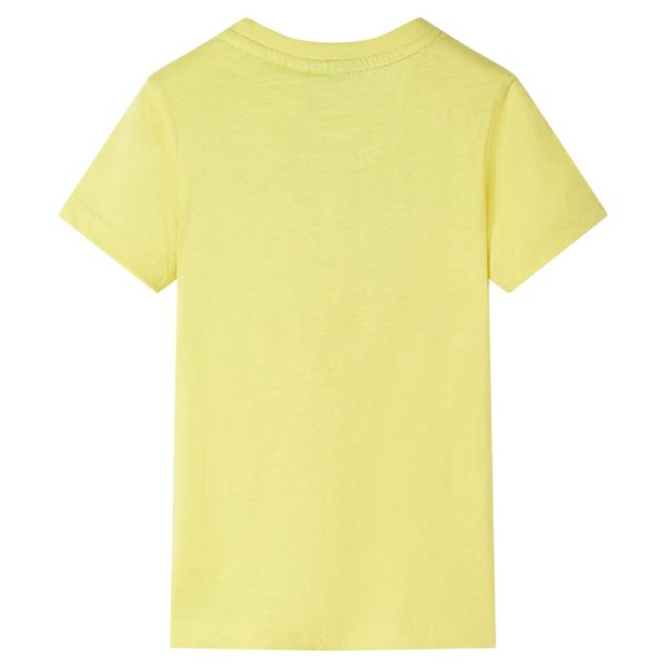 T-shirt de criança amarelo 128 – Image 2