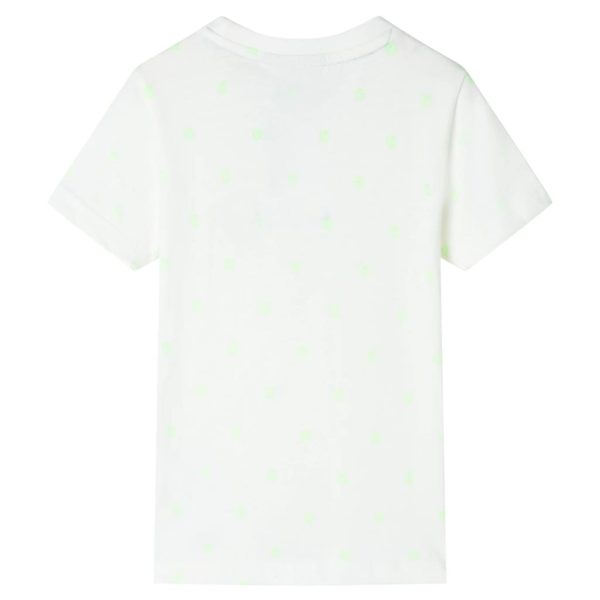 T-shirt infantil cor cru 128 – Image 2