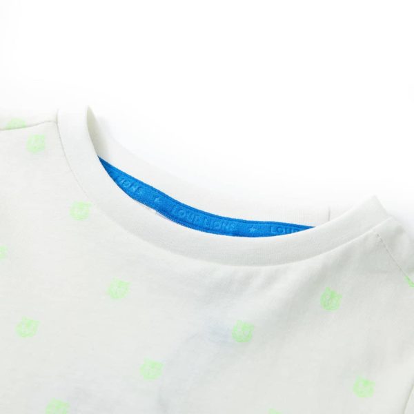 T-shirt infantil cor cru 128 – Image 3