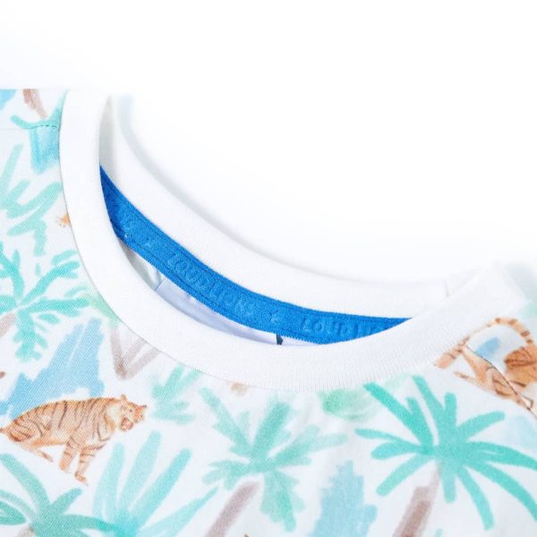 T-shirt infantil cor cru 92 – Image 3