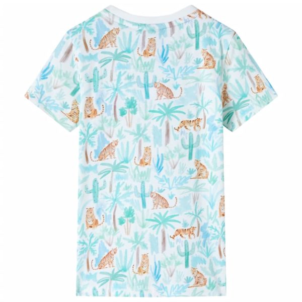 T-shirt infantil cor cru 104 – Image 2