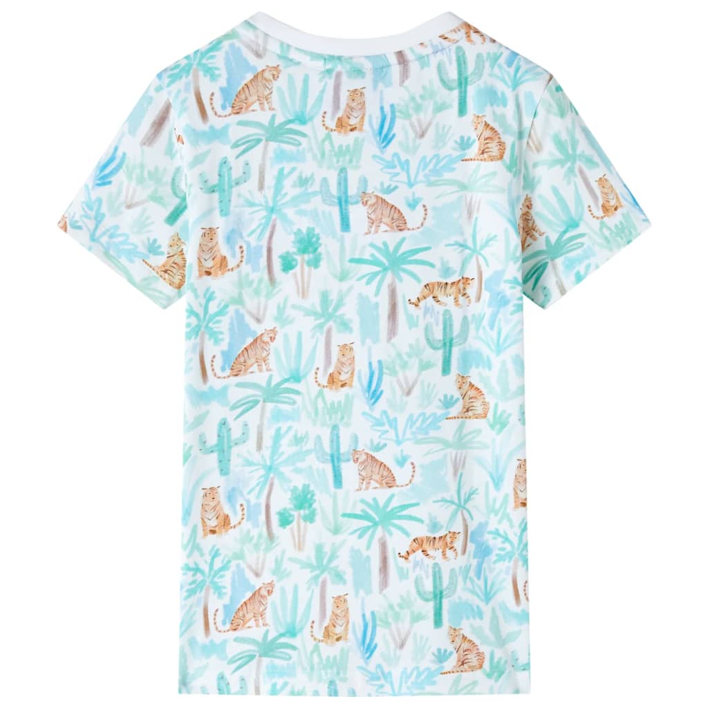 T-shirt infantil cor cru 128 – Image 2