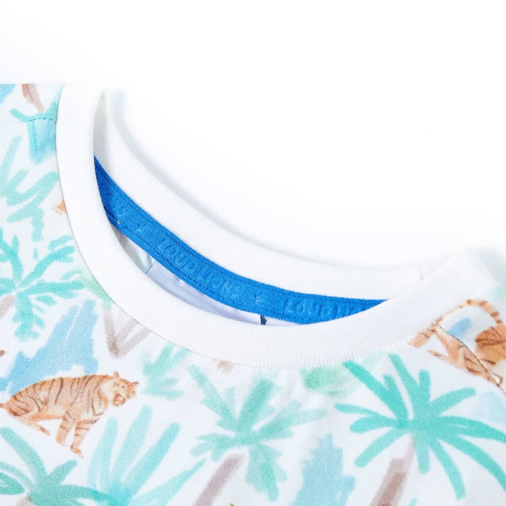 T-shirt infantil cor cru 128 – Image 3