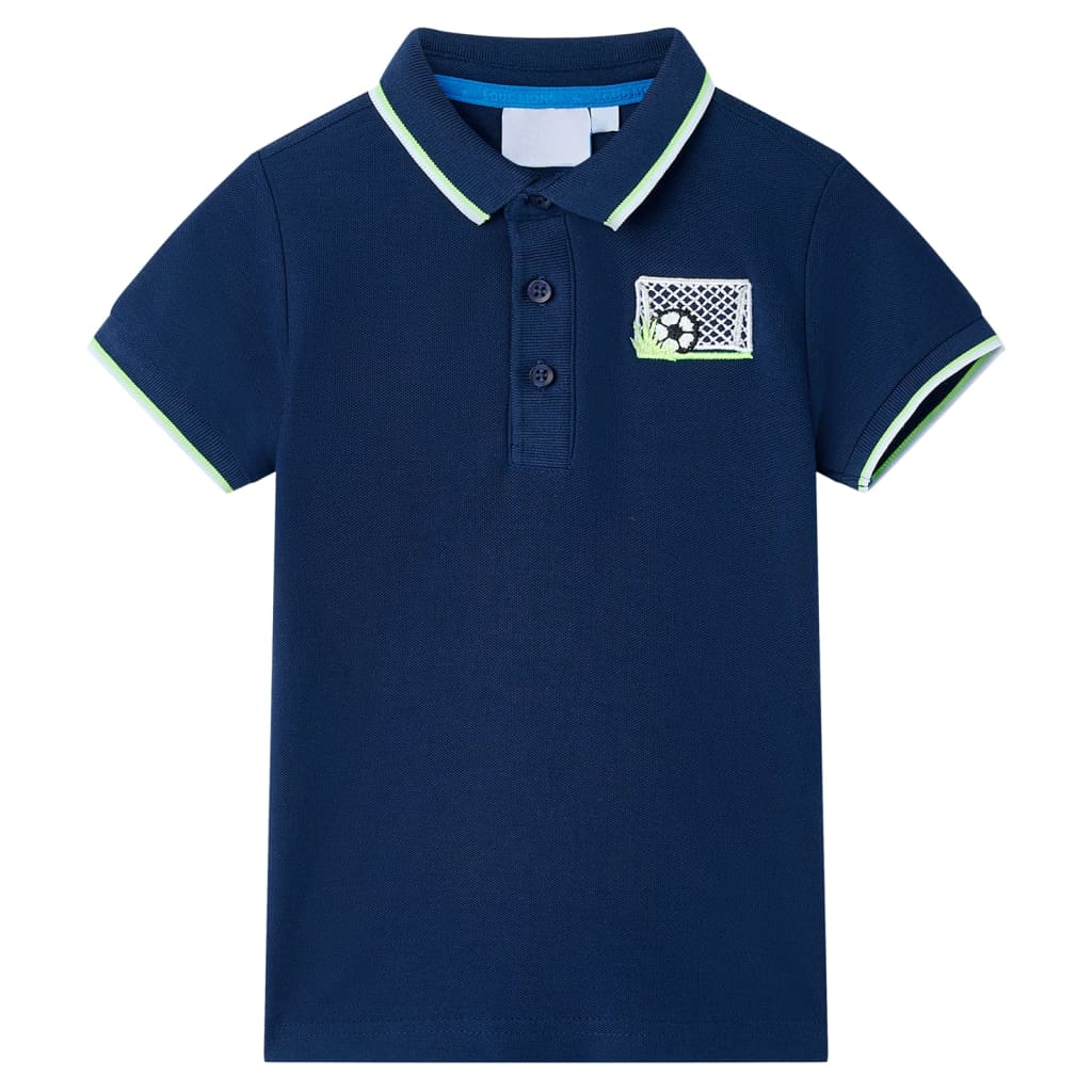 Polo para criança azul-marinho 104