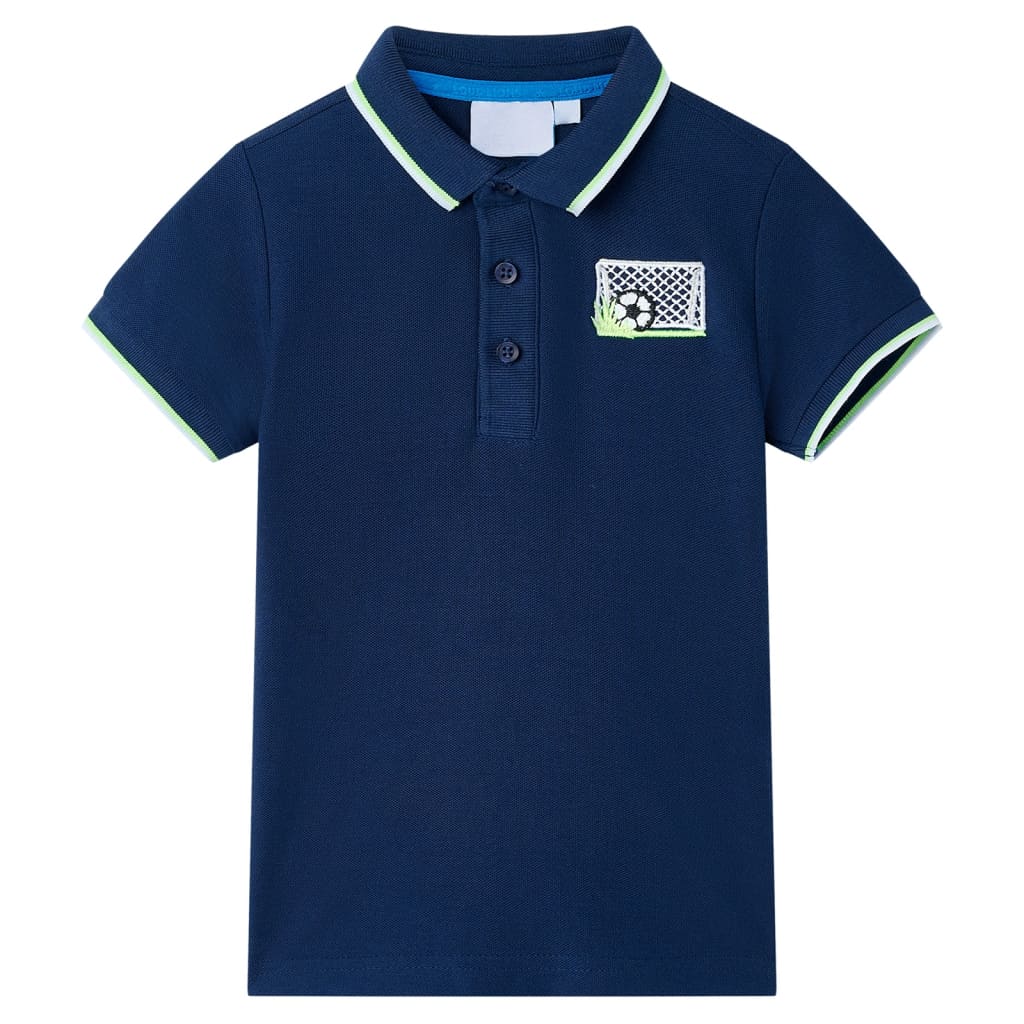 Polo para criança azul-marinho 116