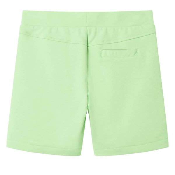 Calções de criança verde fluorescente 128 – Image 2