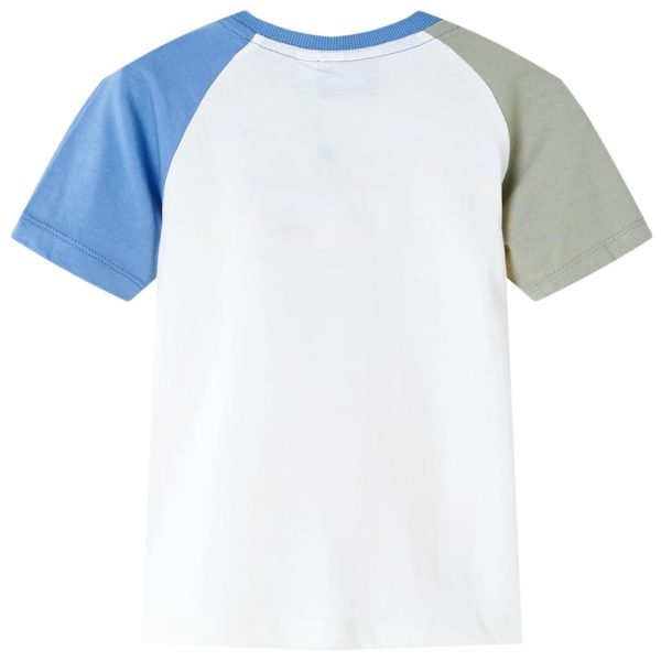 T-shirt infantil cor cru 104 – Image 2
