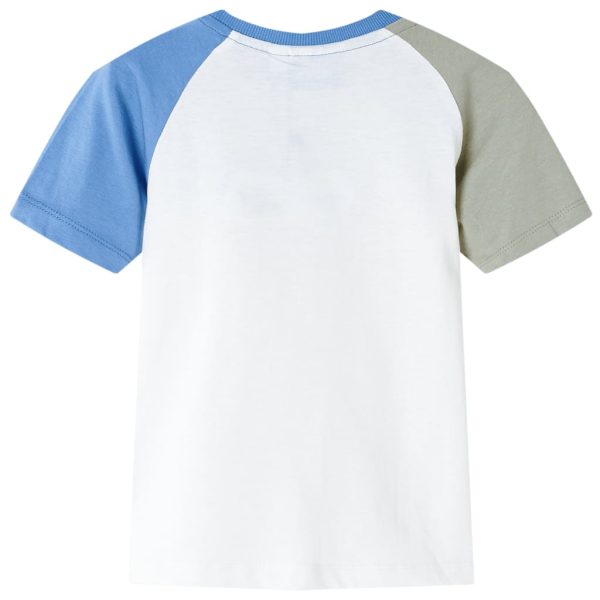 T-shirt infantil cor cru 128 – Image 2