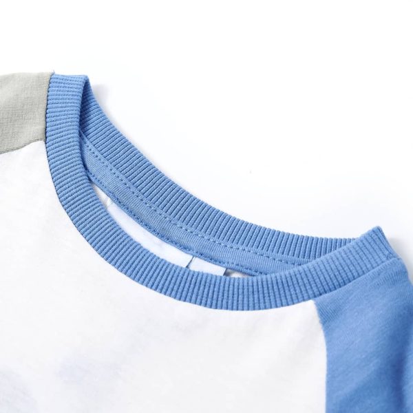 T-shirt infantil cor cru 128 – Image 3