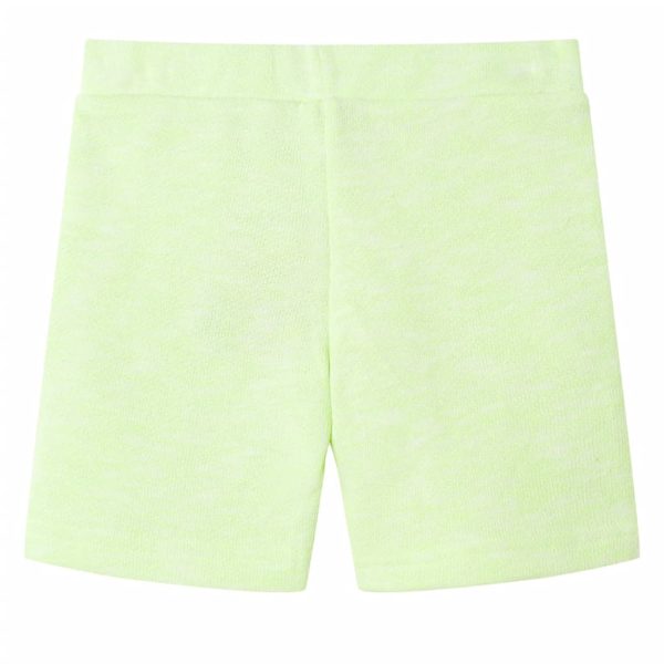 Calções de criança com cordão amarelo néon 128 – Image 2