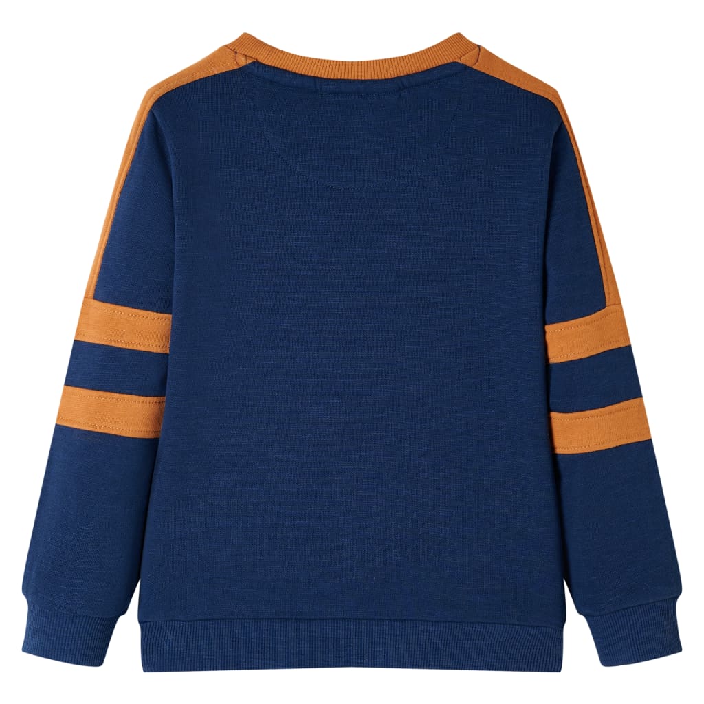 Sweatshirt para criança azul-índigo 104 – Image 2