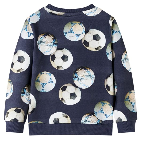 Sweatshirt para criança azul-marinho 128 – Image 2