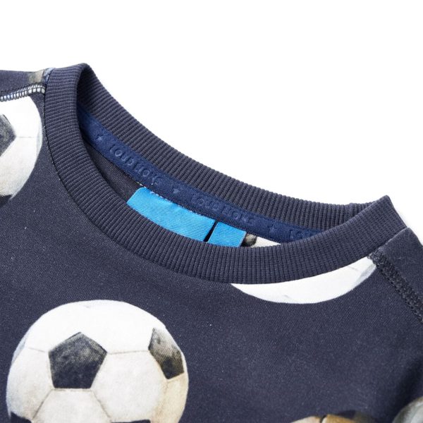 Sweatshirt para criança azul-marinho 128 – Image 3