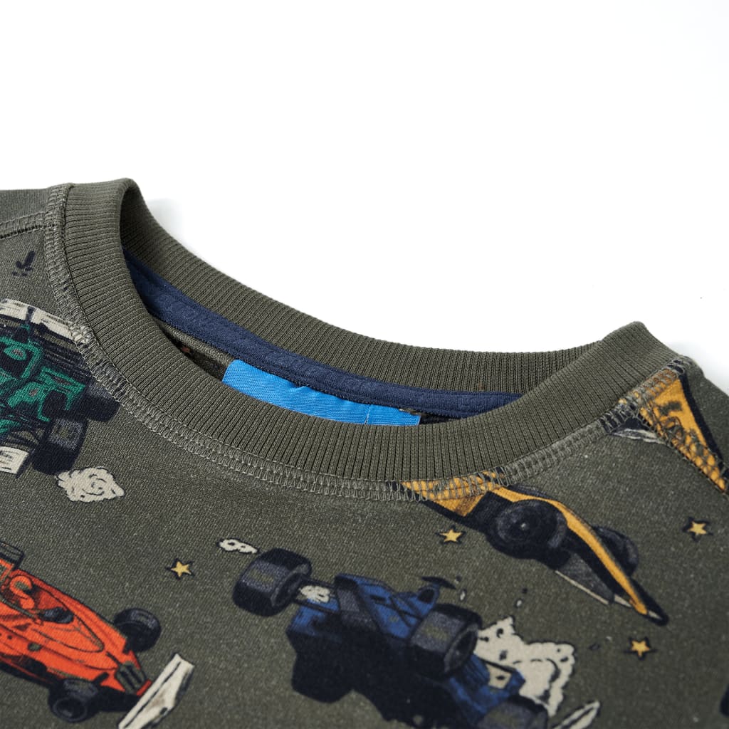 Sweatshirt para criança cor caqui 104 – Image 3