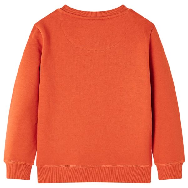 Sweatshirt para criança laranja 116 – Image 2