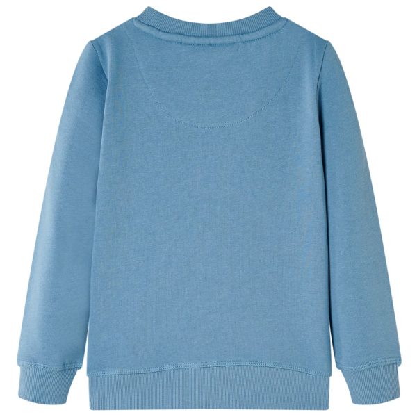 Sweatshirt para criança azul-médio 104 – Image 2
