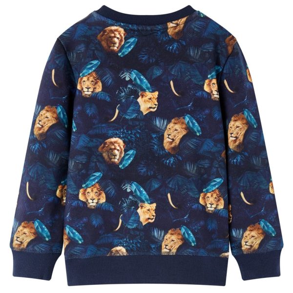 Camisola para criança azul-marinho 92 – Image 2
