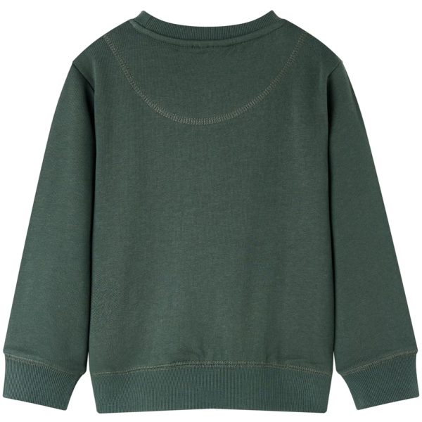 Camisola para criança verde-escuro 92 – Image 2