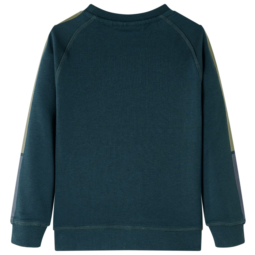 Sweatshirt para criança verde-musgo 116 – Image 2