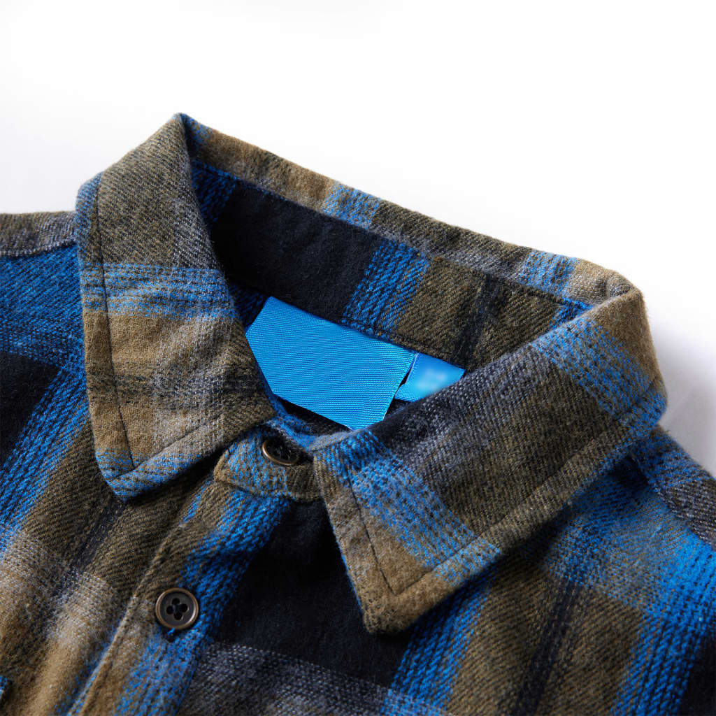 Camisa de criança com gola virada 140 – Image 3