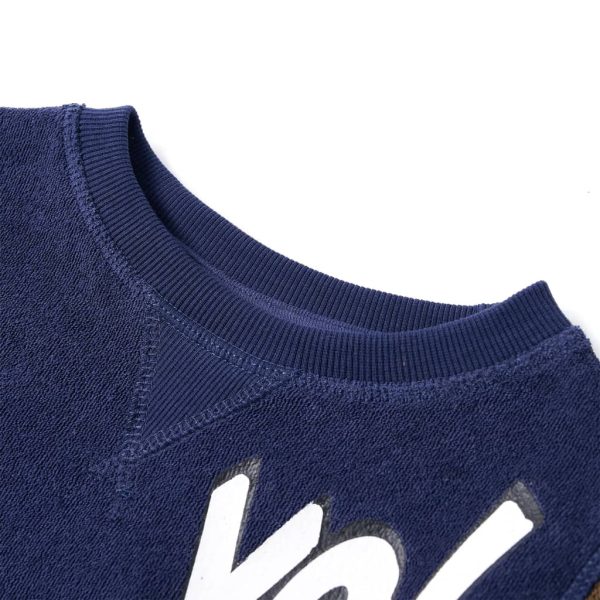 Sweatshirt para criança azul-marinho escuro 140 – Image 3