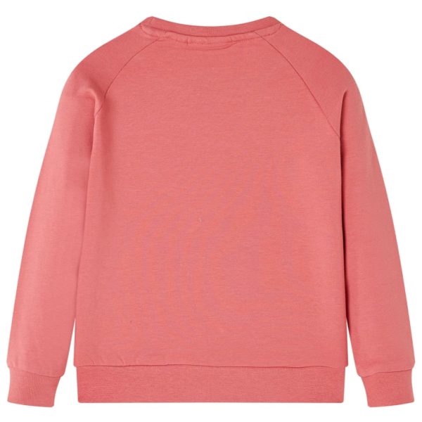 Sweatshirt para criança rosa-velho 104 – Image 2