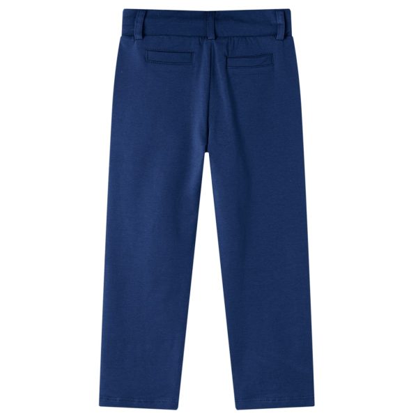 Calças de criança com cordão azul-marinho 116 – Image 2
