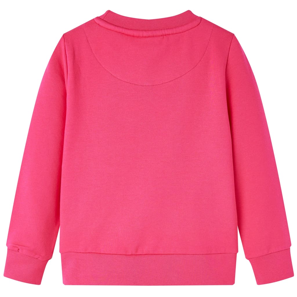 Sweatshirt para criança rosa-brilhante 128 – Image 2