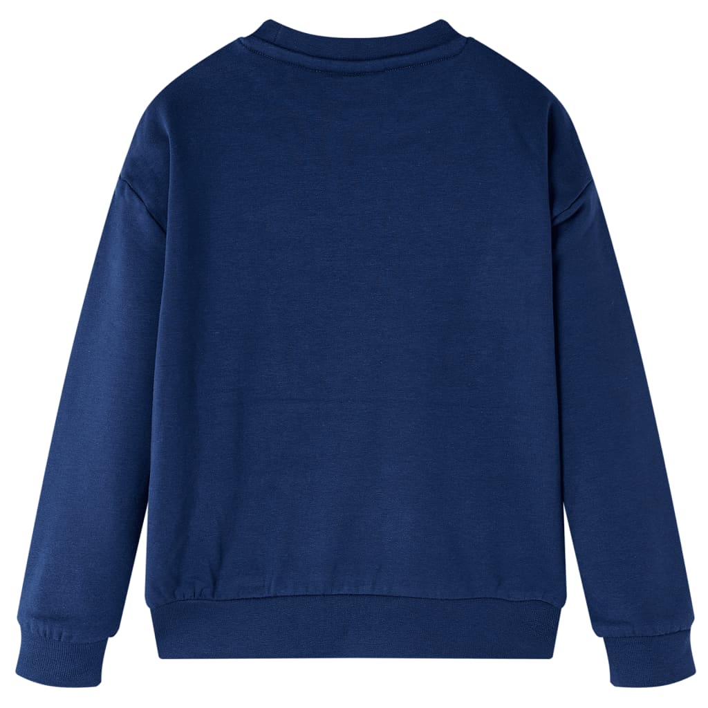 Sweatshirt para criança azul-marinho 116 – Image 2