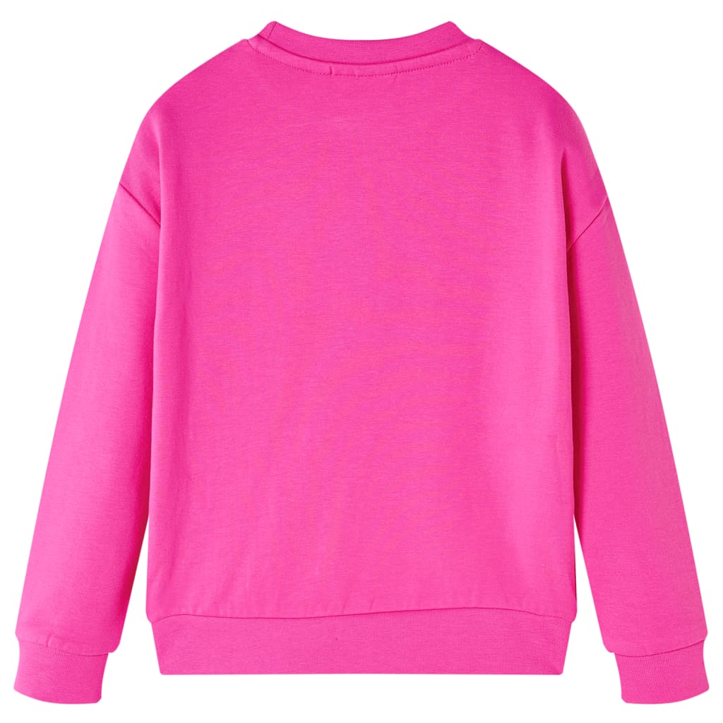Sweatshirt para criança rosa-escuro 92 – Image 2