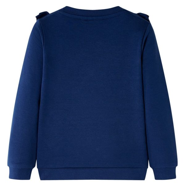 Sweatshirt para criança azul-marinho 140 – Image 2