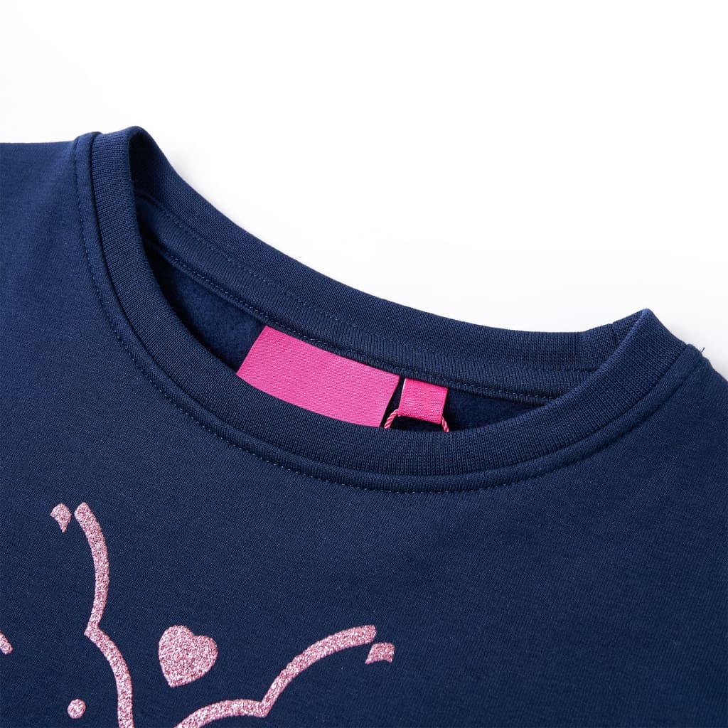 Vestido para criança azul-marinho 92 – Image 3