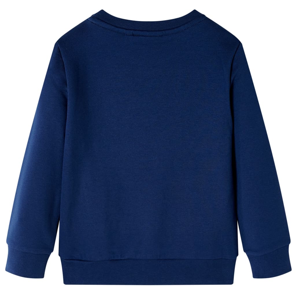 Sweatshirt para criança azul-marinho 116 – Image 2