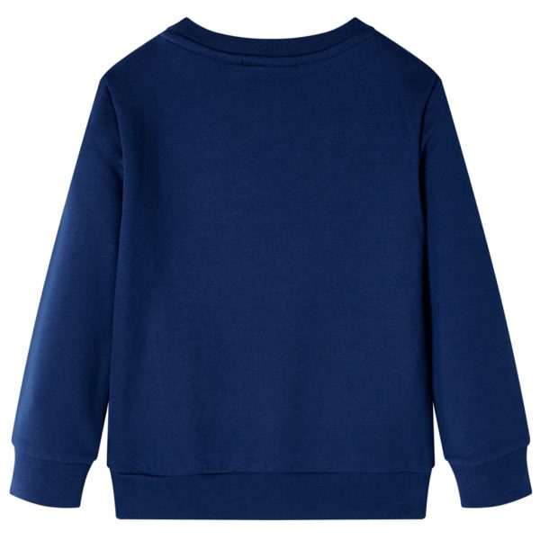 Sweatshirt para criança azul-marinho 128 – Image 2