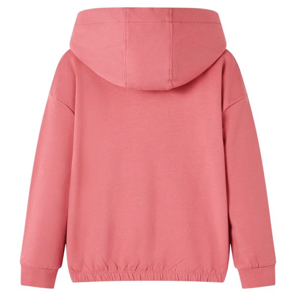 Sweatshirt para criança rosa-velho 104 – Image 2