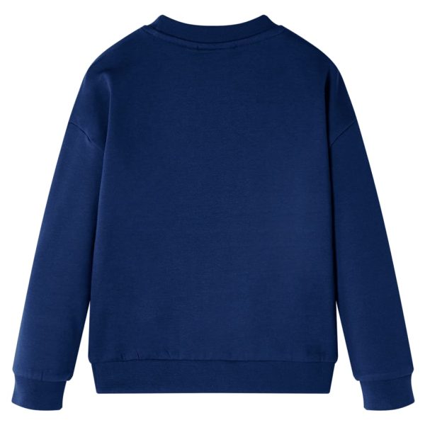Sweatshirt para criança azul-marinho 116 – Image 2