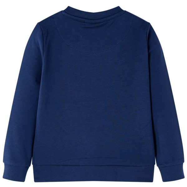 Sweatshirt para criança azul-marinho 116 – Image 2