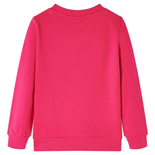 Sweatshirt para criança rosa-choque 92 – Image 2