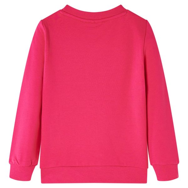 Sweatshirt para criança rosa-choque 104 – Image 2