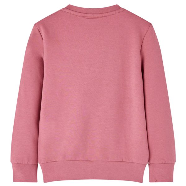 Sweatshirt para criança cor framboesa 104 – Image 2