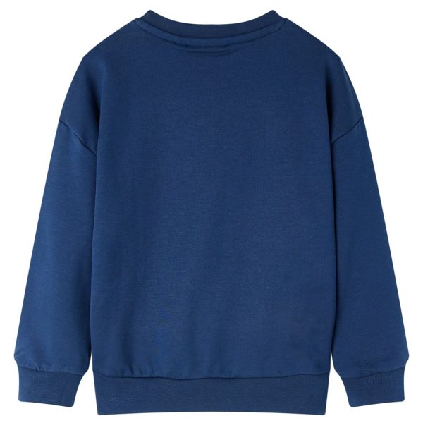 Sweatshirt para criança azul-marinho 116 – Image 2