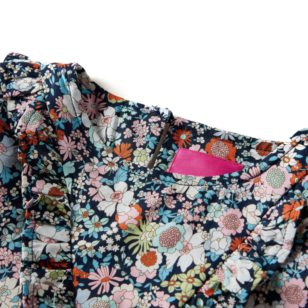 Camisola manga comprida para criança azul-escuro 128 – Image 3