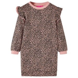 Vestido de criança rosa-médio 104