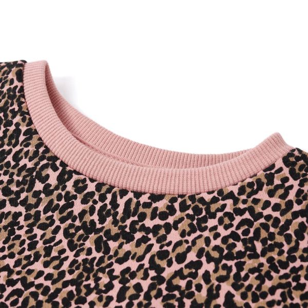 Sweatshirt de criança rosa-médio 128 – Image 3